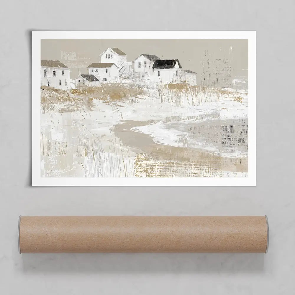 Cape Dune Village Art Print Cape Dune Village Art Print wall art product Chromatic Storm Studio
