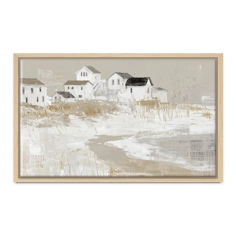 Cape Dune Village Canvas Print Cape Dune Village Canvas Print wall art product Chromatic Storm Studio