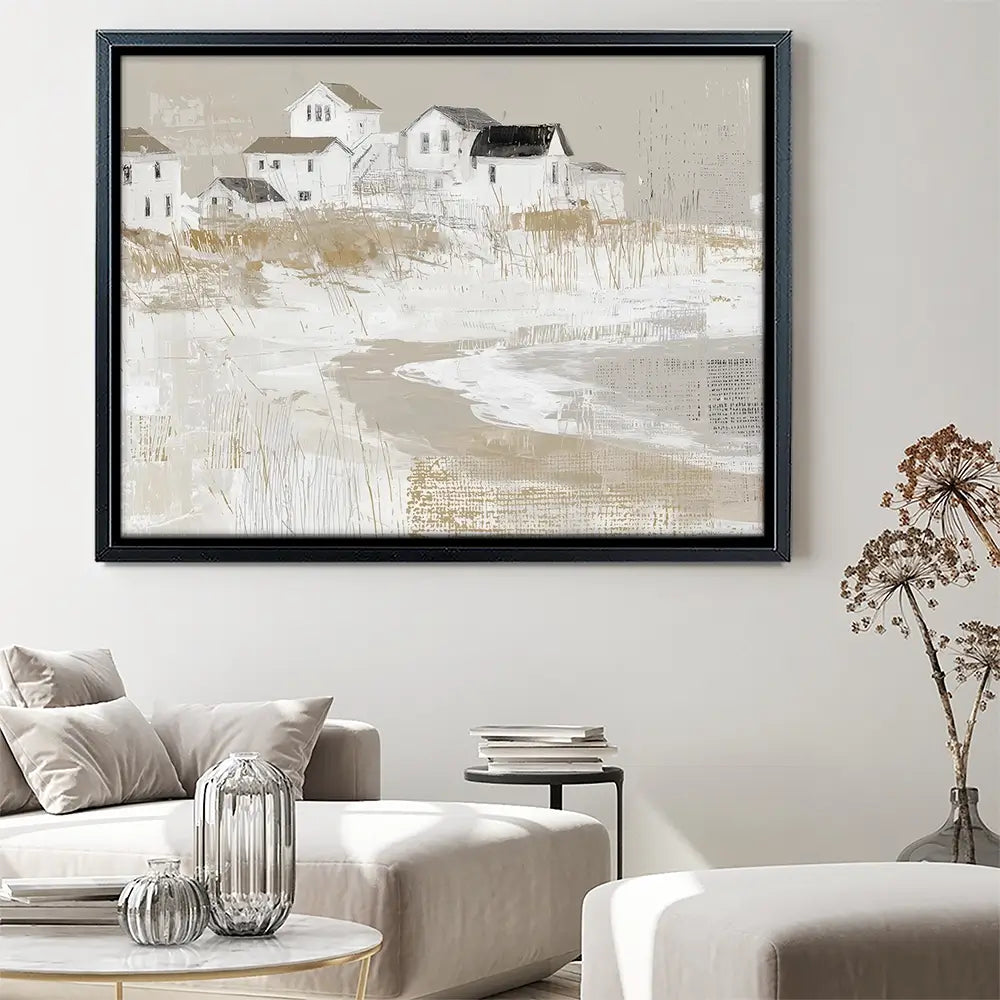 Cape Dune Village Canvas Print Cape Dune Village Canvas Print wall art product Chromatic Storm Studio