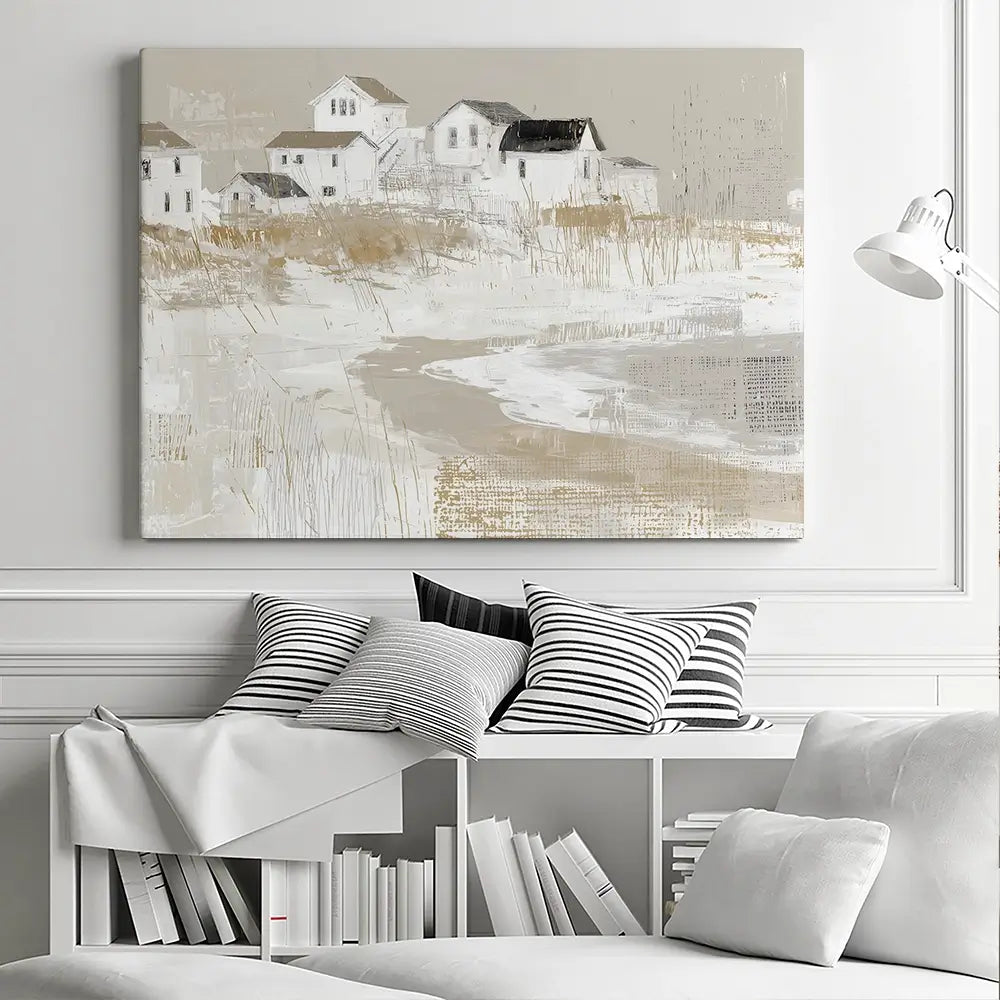 Cape Dune Village Canvas Print Cape Dune Village Canvas Print wall art product Chromatic Storm Studio