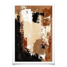 Cappuccino Abstract Art Print Cappuccino Abstract Art Print wall art product Svetlana Aleynikova