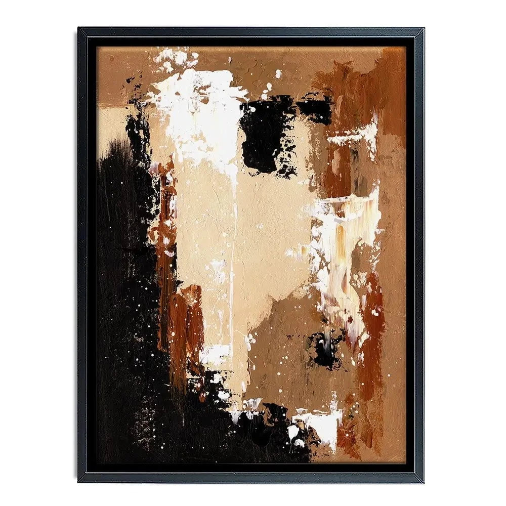 Cappuccino Abstract Canvas Print Cappuccino Abstract Canvas Print wall art product Svetlana Aleynikova