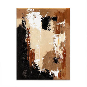 Cappuccino Abstract Canvas Print Cappuccino Abstract Canvas Print wall art product Svetlana Aleynikova