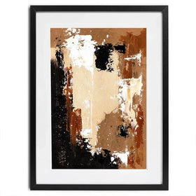 Cappuccino Abstract Framed Art Print Cappuccino Abstract Framed Art Print wall art product Svetlana Aleynikova