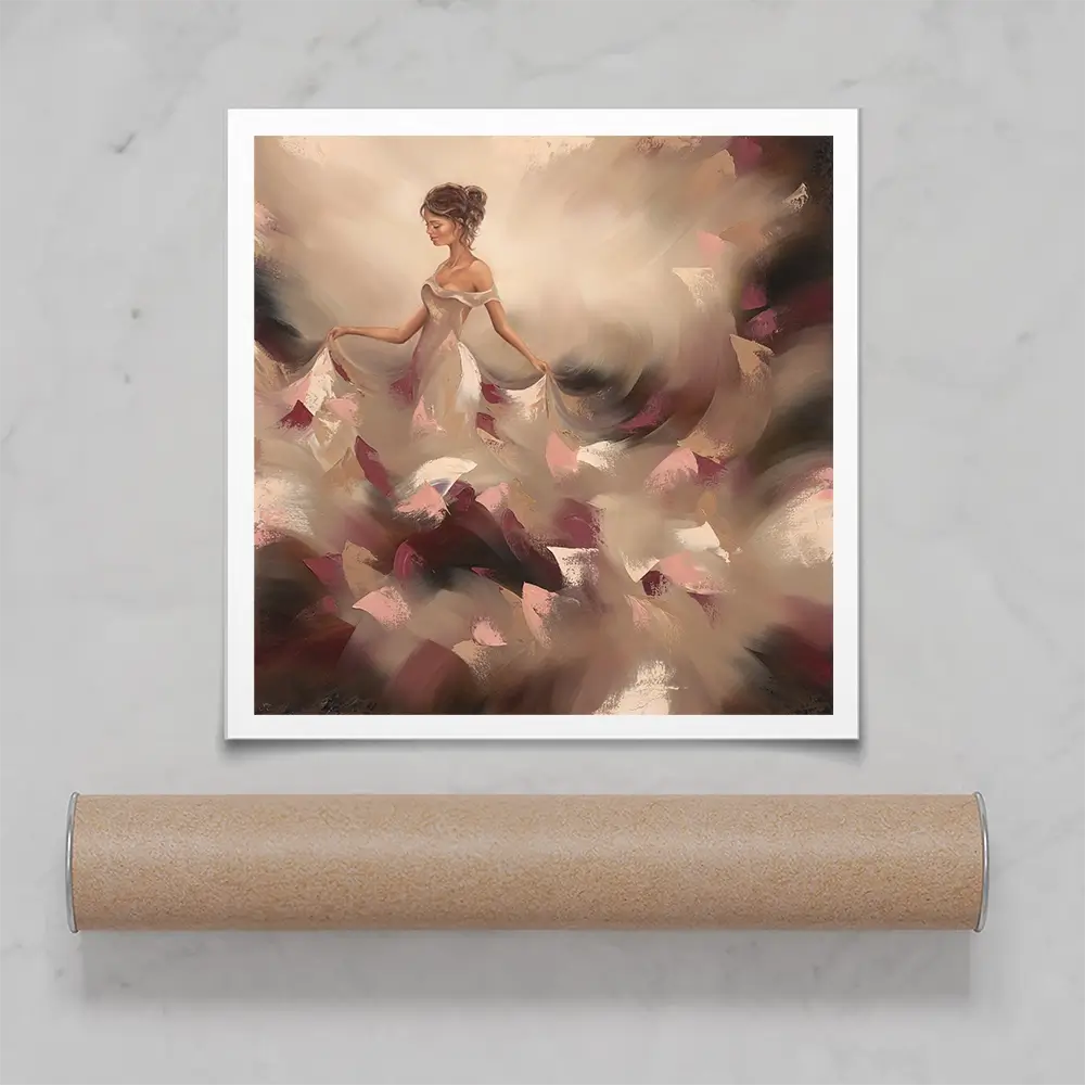 Carefree Square Art Print Carefree Square Art Print wall art product Isabella Karolewicz