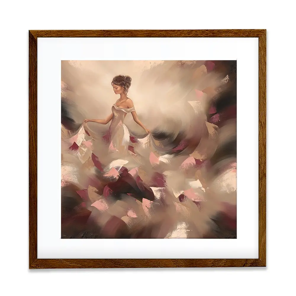 Carefree Square Framed Art Print Carefree Square Framed Art Print wall art product Isabella Karolewicz