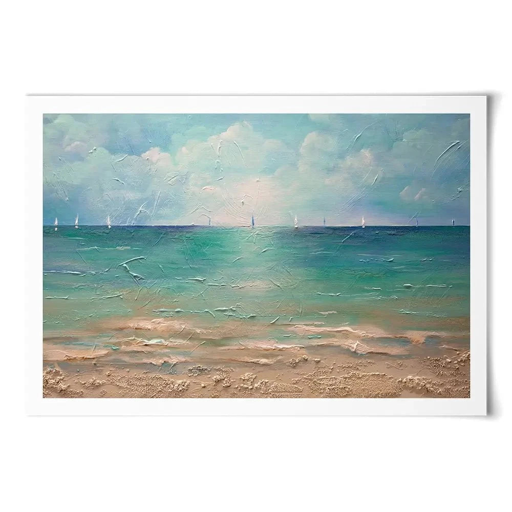 Caribbean Chill Art Print Caribbean Chill Art Print wall art product Osnat Tzadok