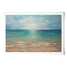 Caribbean Chill Art Print Caribbean Chill Art Print wall art product Osnat Tzadok