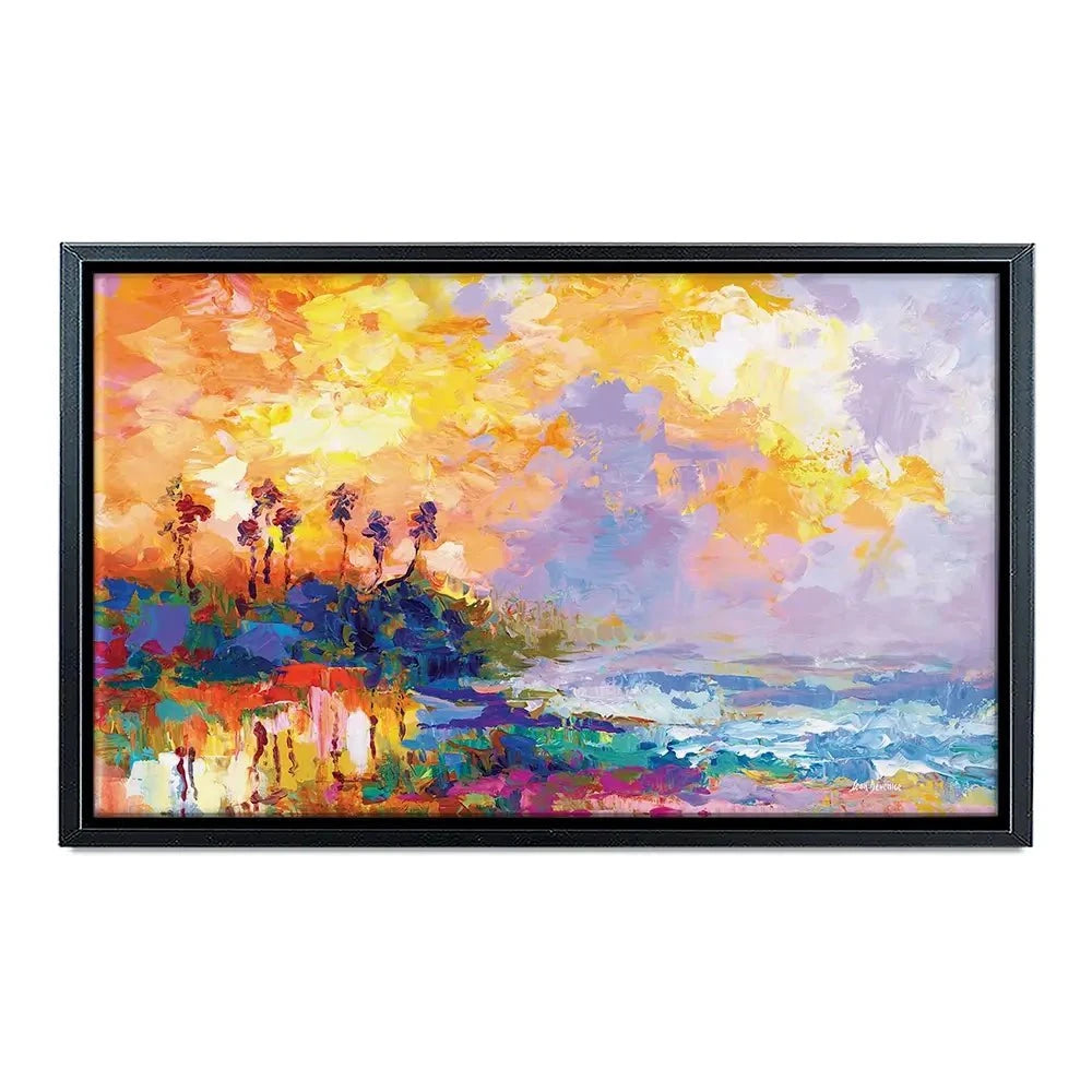 Caribbean Coast Canvas Print Caribbean Coast Canvas Print wall art product Leon Devenice