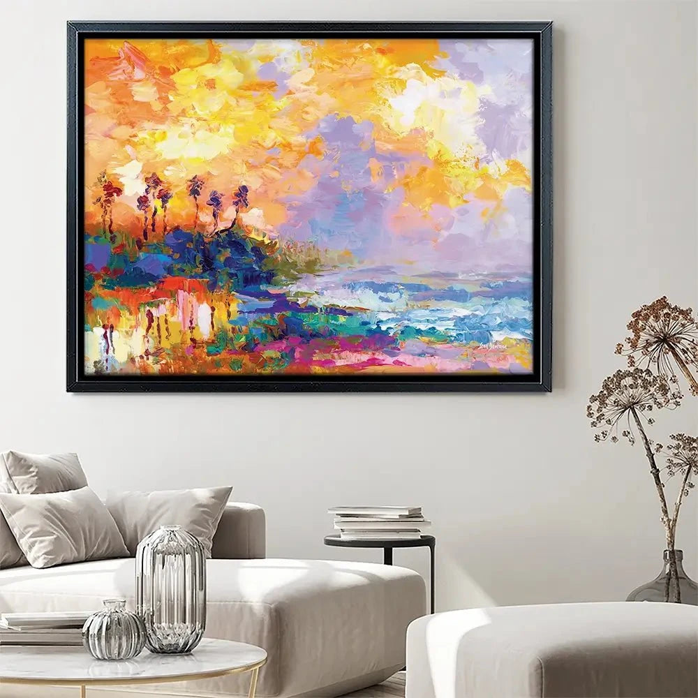 Caribbean Coast Canvas Print Caribbean Coast Canvas Print wall art product Leon Devenice