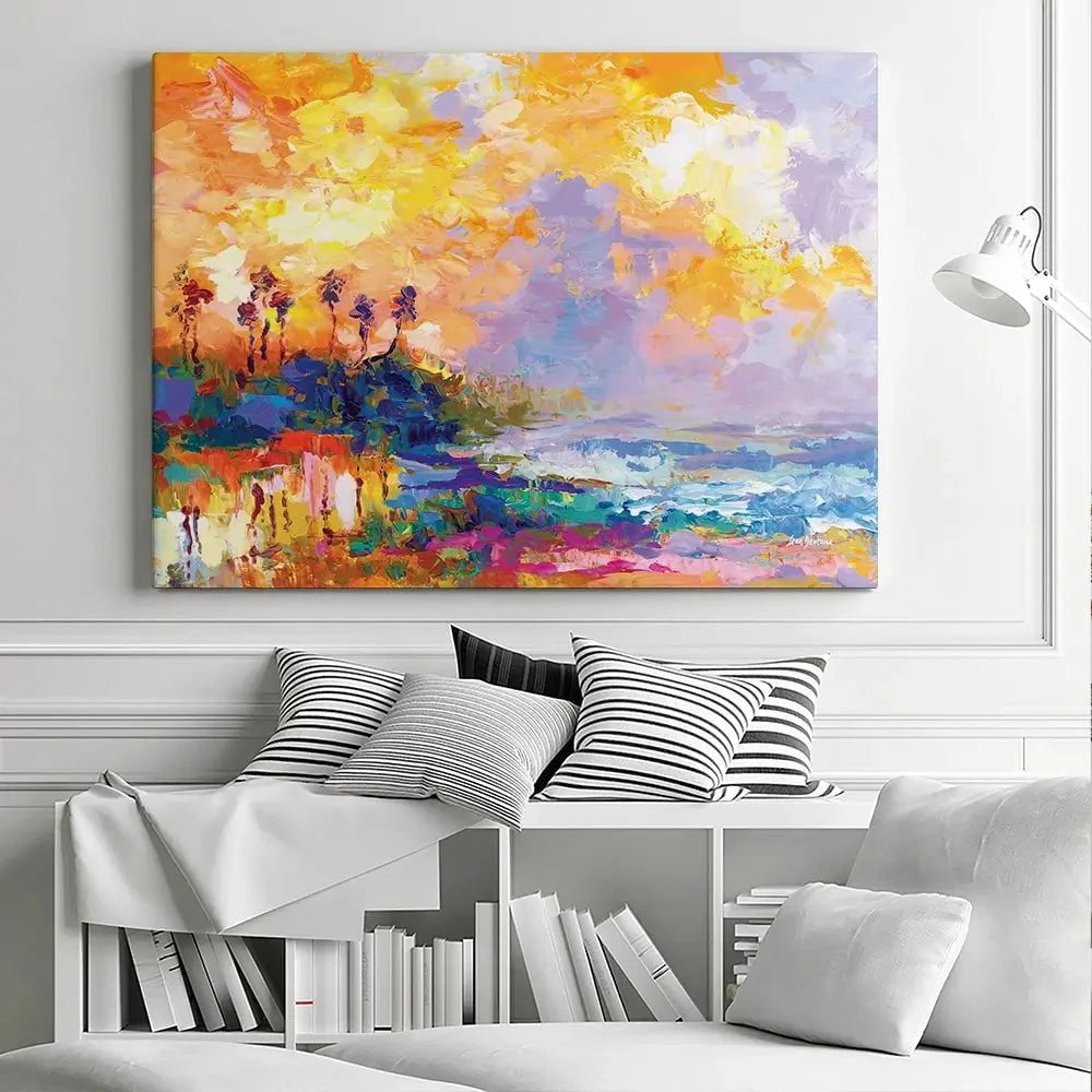 Caribbean Coast Canvas Print Caribbean Coast Canvas Print wall art product Leon Devenice