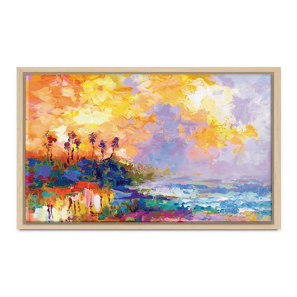 Caribbean Coast Oversized Canvas Print Caribbean Coast Oversized Canvas Print wall art product Leon Devenice