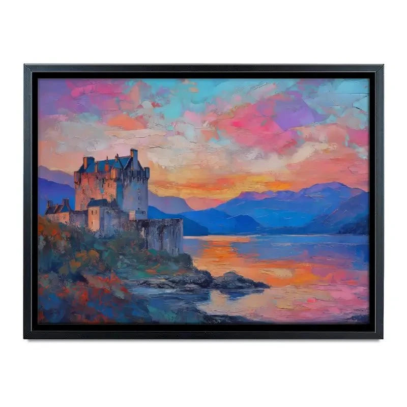 Castle At Dusk Canvas Print Castle At Dusk Canvas Print wall art product David Alexander Elder
