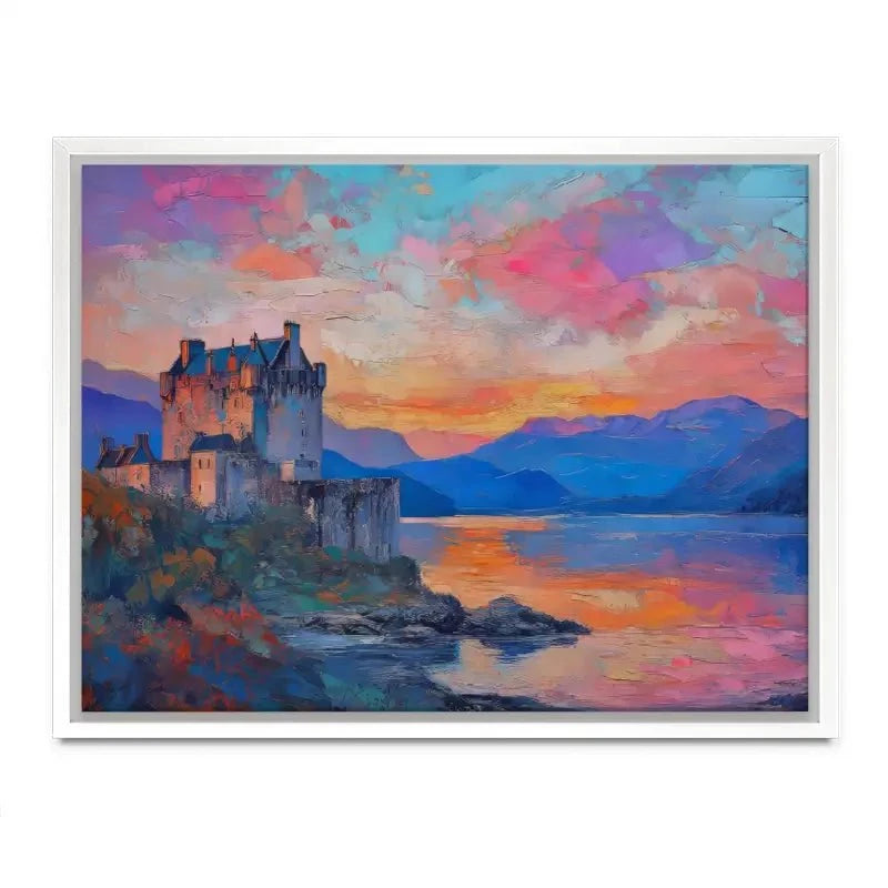 Castle At Dusk Canvas Print Castle At Dusk Canvas Print wall art product David Alexander Elder