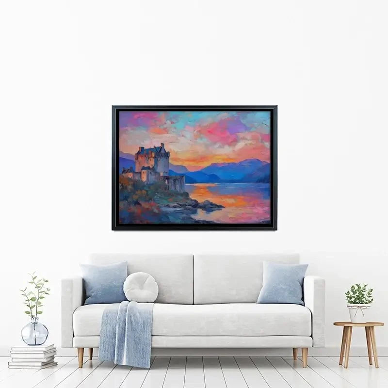 Castle At Dusk Canvas Print Castle At Dusk Canvas Print wall art product David Alexander Elder