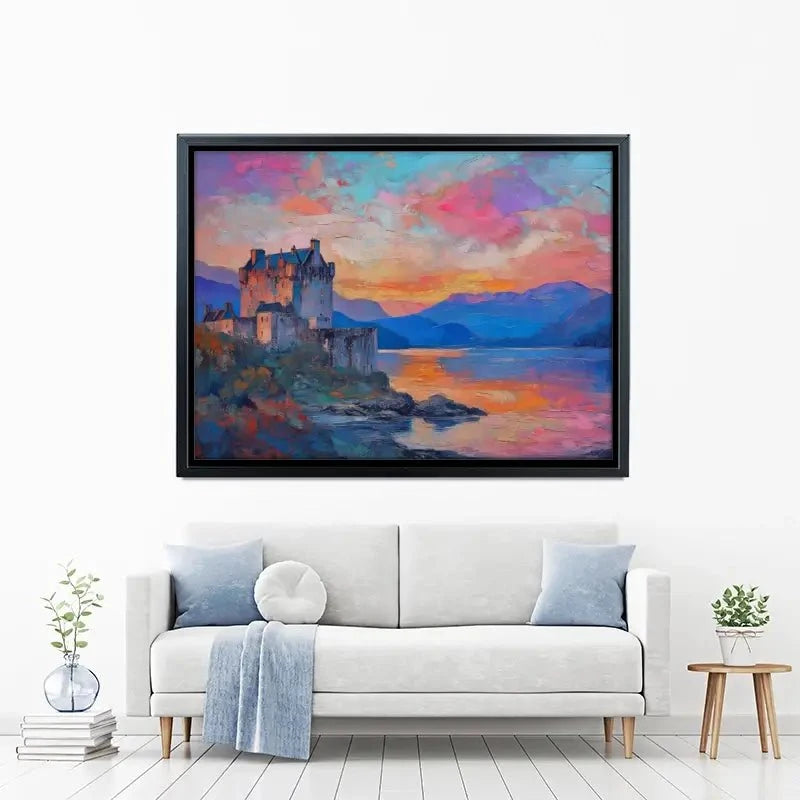 Castle At Dusk Canvas Print Castle At Dusk Canvas Print wall art product David Alexander Elder