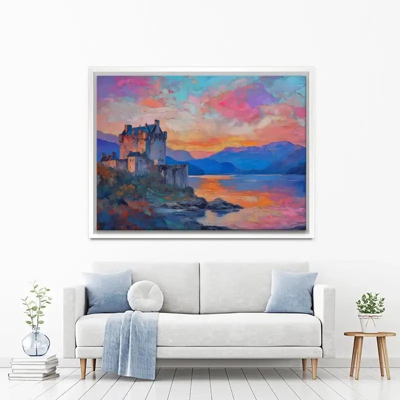 Castle At Dusk Canvas Print Castle At Dusk Canvas Print wall art product David Alexander Elder