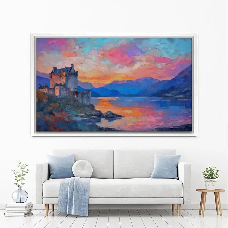 Castle At Dusk Canvas Print Castle At Dusk Canvas Print wall art product David Alexander Elder