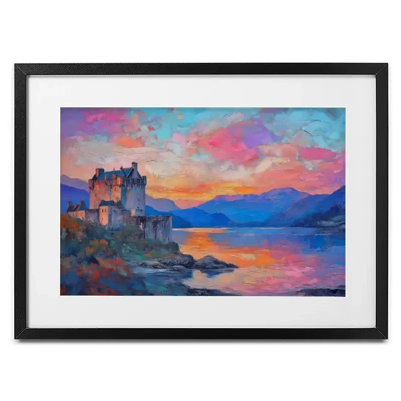Castle At Dusk Framed Art Print Castle At Dusk Framed Art Print wall art product David Alexander Elder