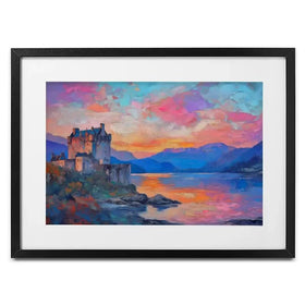 Castle At Dusk Framed Art Print Castle At Dusk Framed Art Print wall art product David Alexander Elder