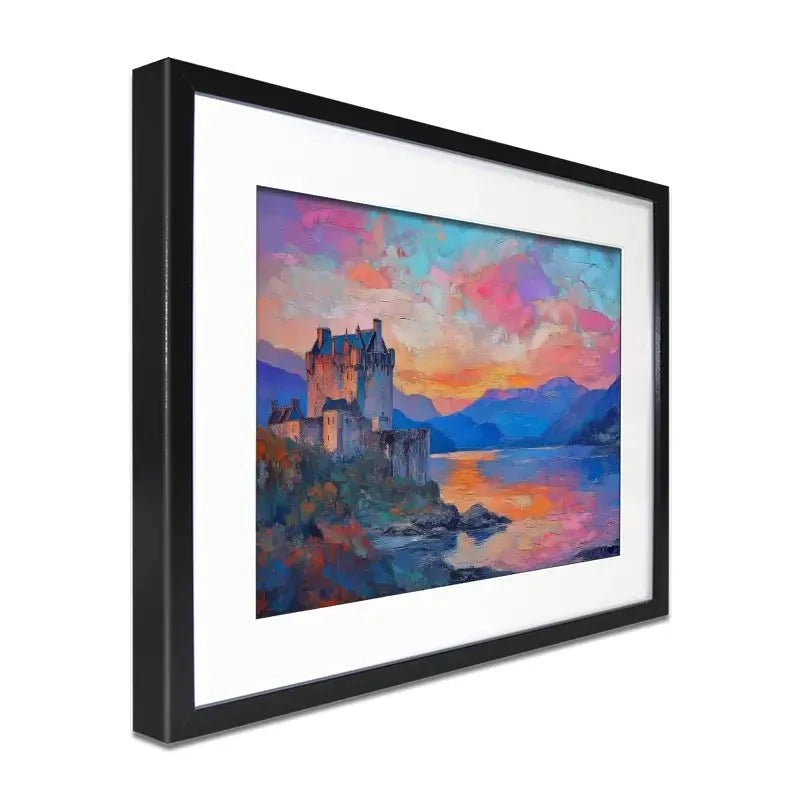 Castle At Dusk Framed Art Print Castle At Dusk Framed Art Print wall art product David Alexander Elder