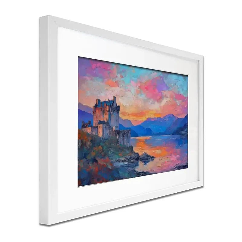 Castle At Dusk Framed Art Print Castle At Dusk Framed Art Print wall art product David Alexander Elder