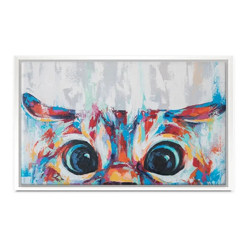 Cat Eyes Canvas Print Cat Eyes Canvas Print wall art product Mari Dein / Shutterstock