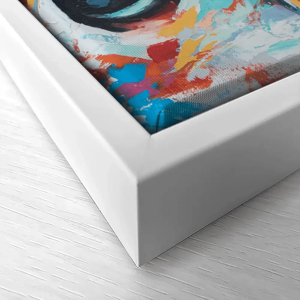 Cat Eyes Canvas Print Cat Eyes Canvas Print wall art product Mari Dein / Shutterstock