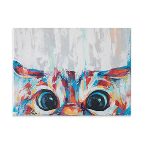 Cat Eyes Canvas Print Cat Eyes Canvas Print wall art product Mari Dein / Shutterstock