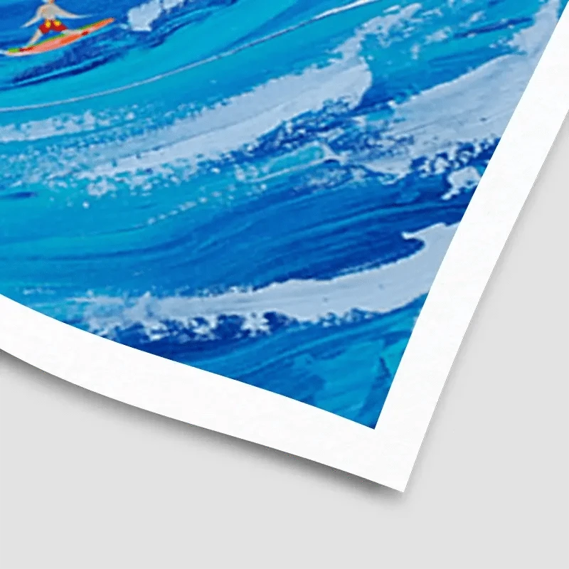Catch A Wave Art Print Catch A Wave Art Print wall art product Estelle Grengs - Independent