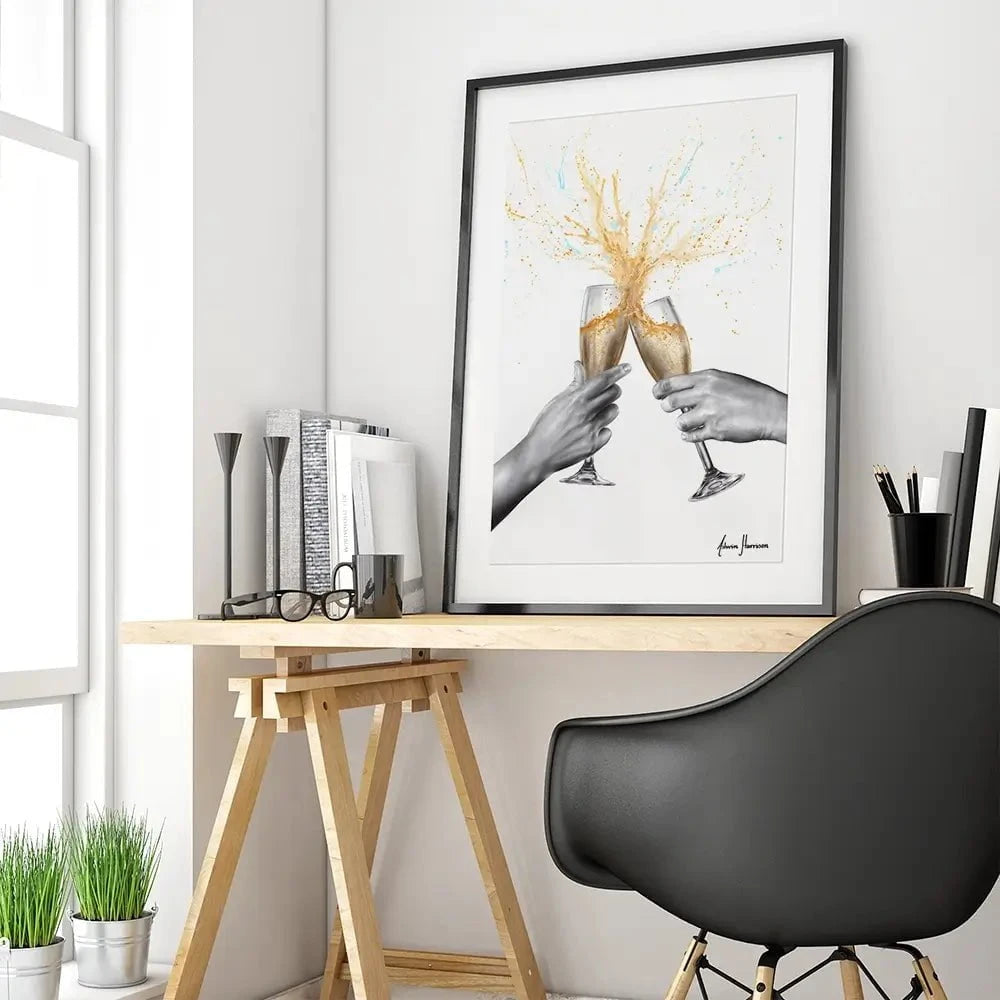 Celebrate Framed Art Print Celebrate Framed Art Print wall art product Ashvin Harrison