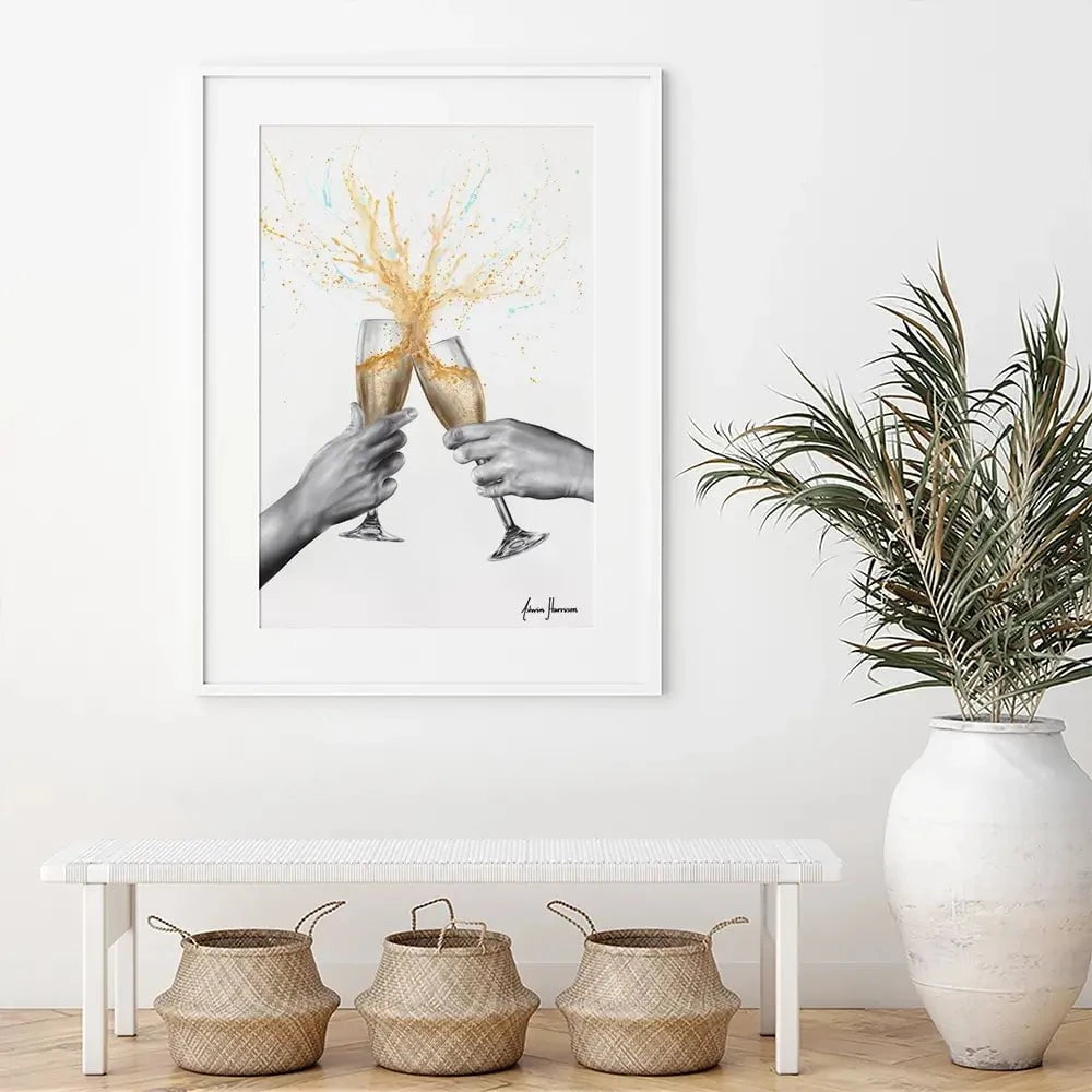 Celebrate Framed Art Print Celebrate Framed Art Print wall art product Ashvin Harrison