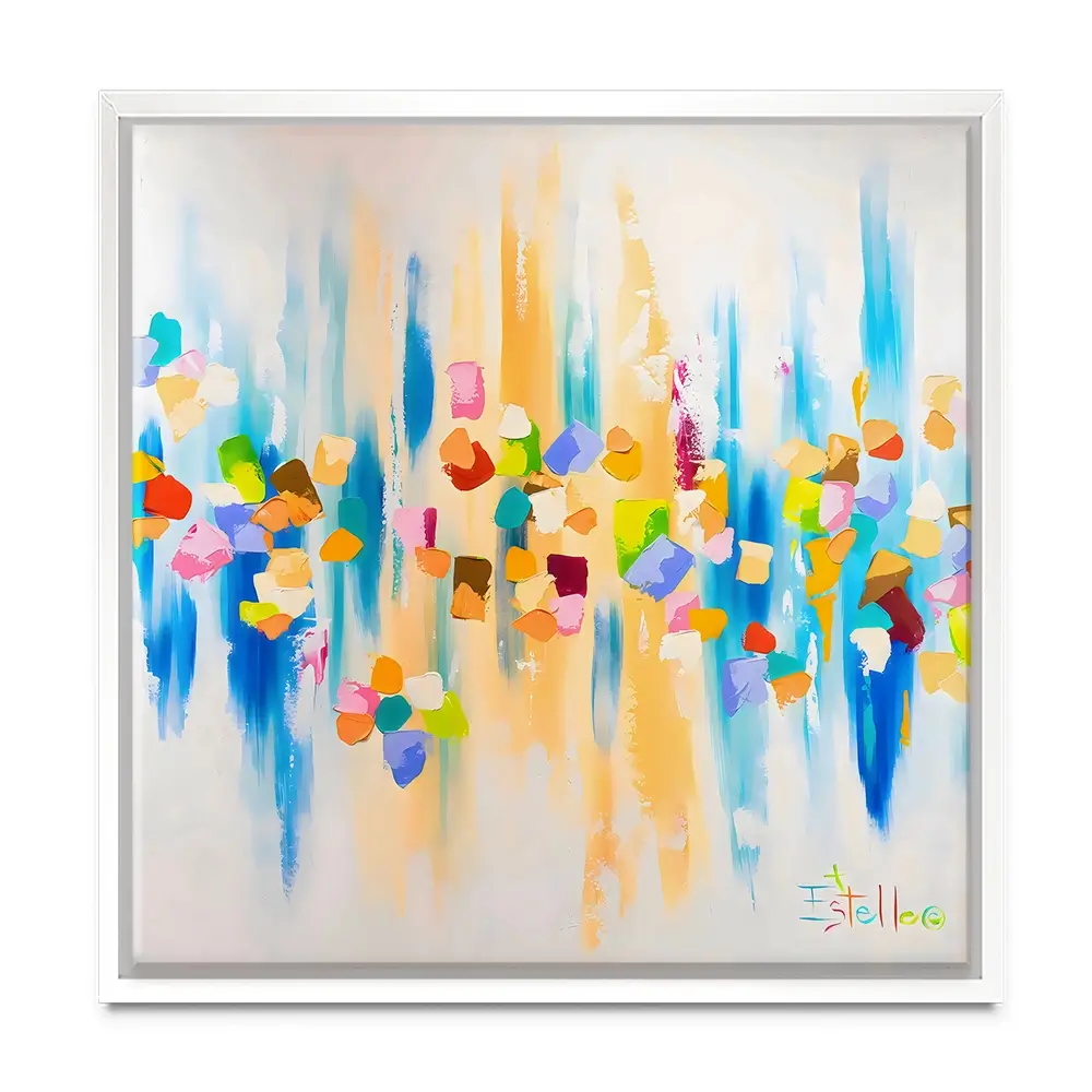 Celebration Square Canvas Print Celebration Square Canvas Print wall art product Estelle Grengs - Independent
