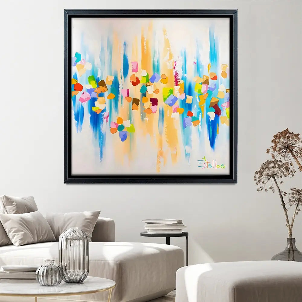 Celebration Square Canvas Print Celebration Square Canvas Print wall art product Estelle Grengs - Independent