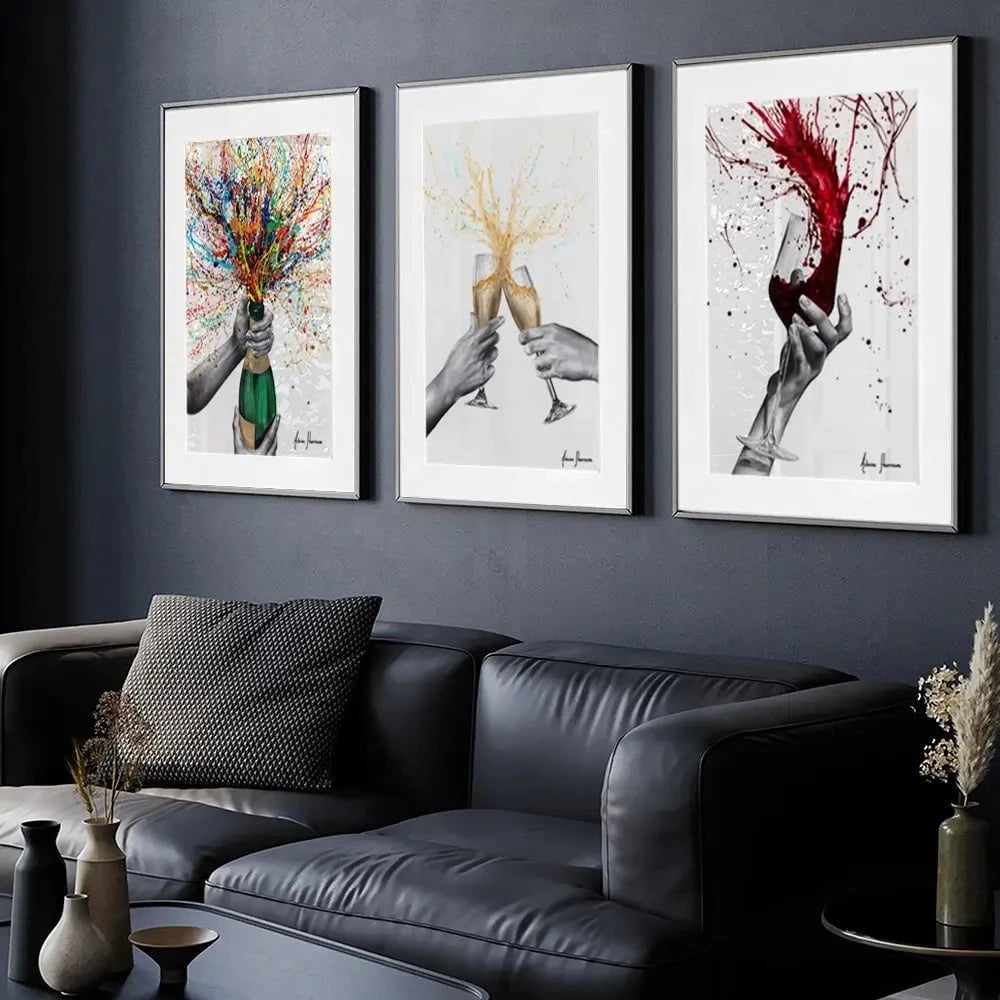 Celebrations Framed Art Print Trio Celebrations Framed Art Print Trio wall art product Ashvin Harrison