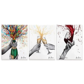 Celebrations Trio Canvas Print Celebrations Trio Canvas Print wall art product Ashvin Harrison