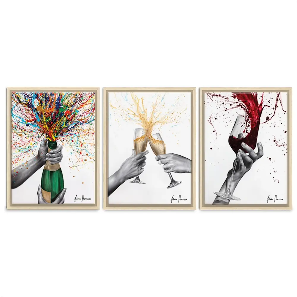 Celebrations Trio Canvas Print Celebrations Trio Canvas Print wall art product Ashvin Harrison