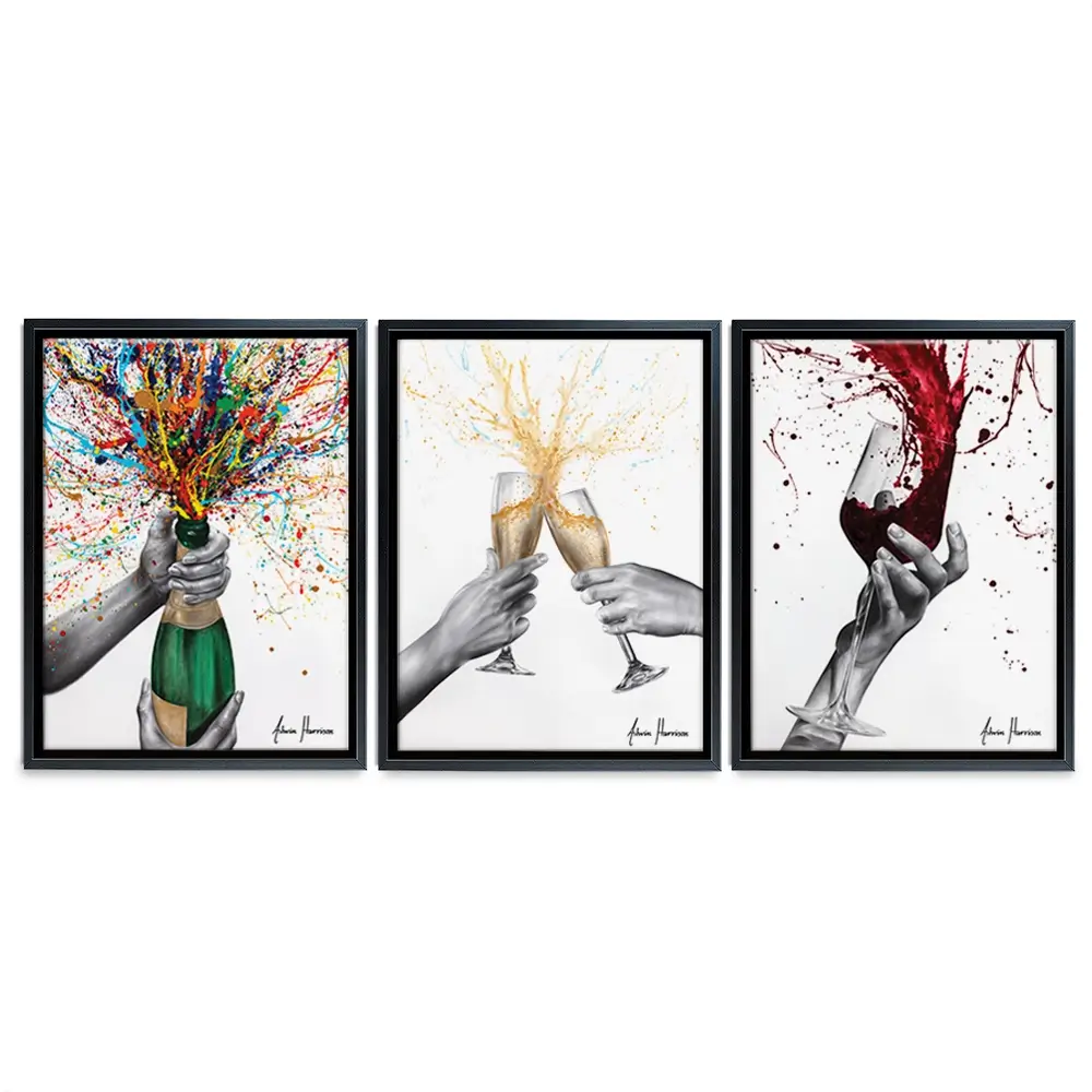 Celebrations Trio Canvas Print Celebrations Trio Canvas Print wall art product Ashvin Harrison