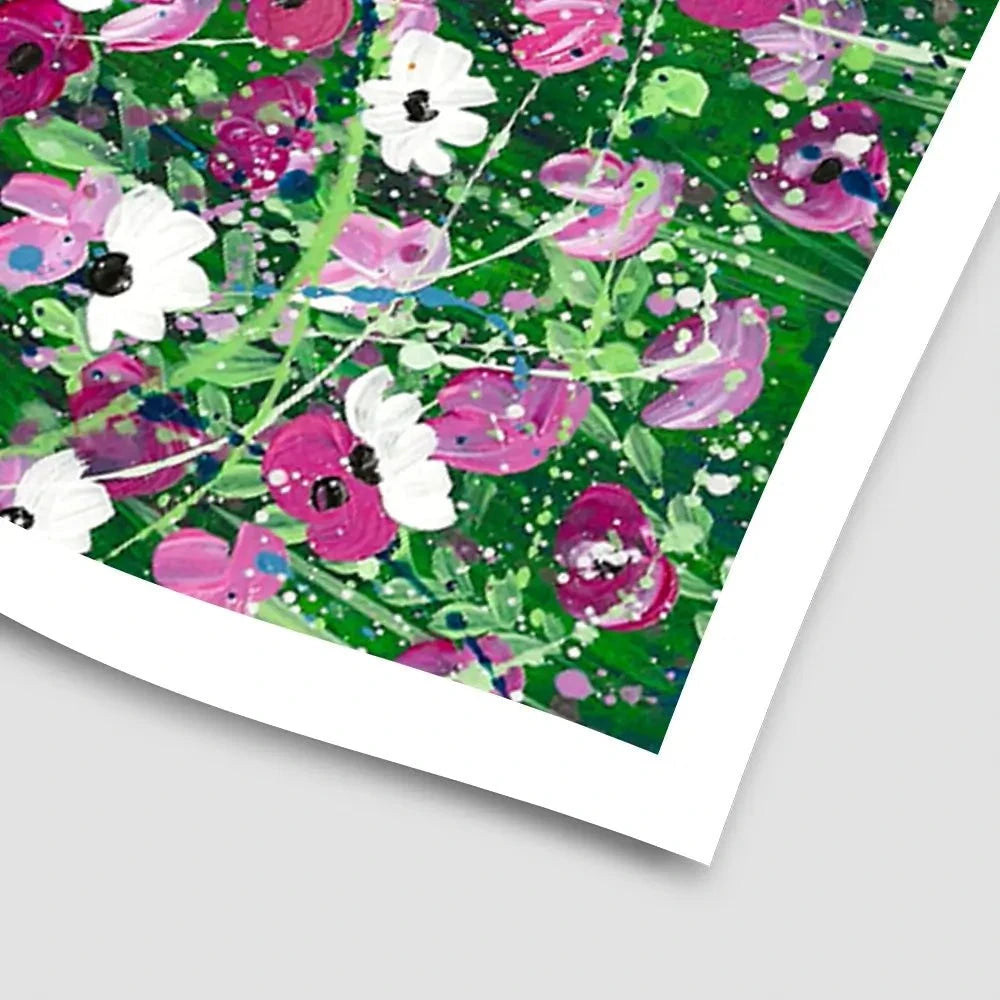 Celestial Blooms Art Print Celestial Blooms Art Print wall art product Emma LC Art