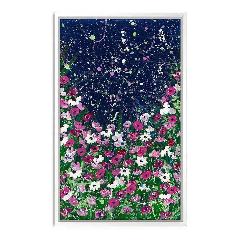 Celestial Blooms Canvas Print Celestial Blooms Canvas Print wall art product Emma LC Art