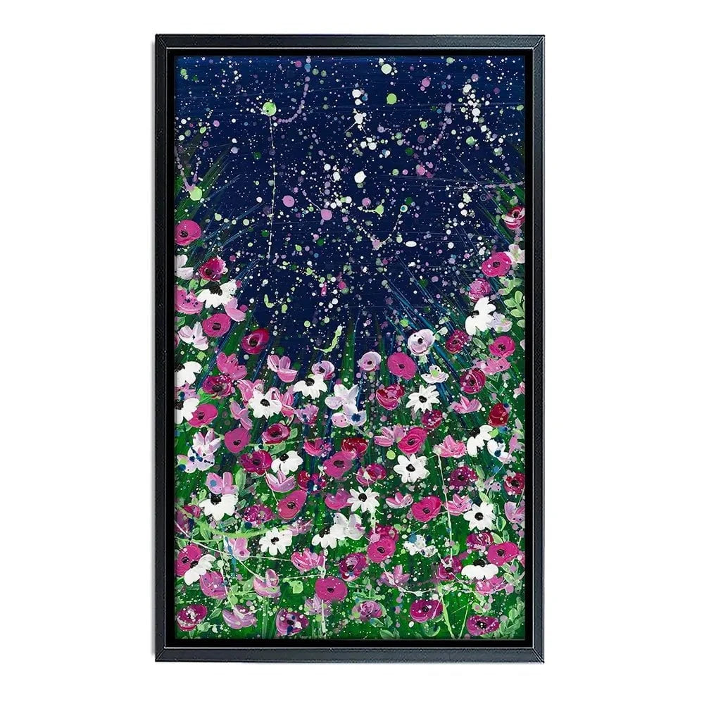 Celestial Blooms Canvas Print Celestial Blooms Canvas Print wall art product Emma LC Art