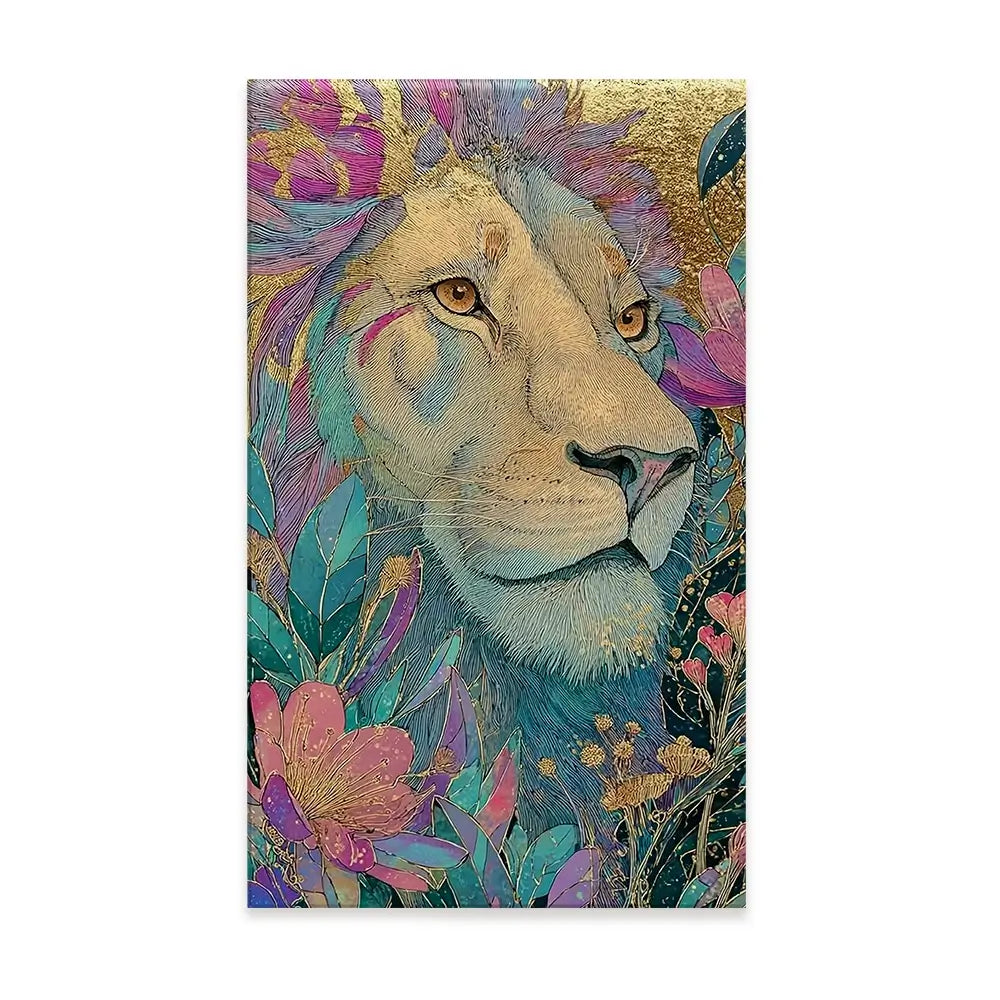 Celestial Lion Canvas Print Celestial Lion Canvas Print wall art product David Alexander Elder