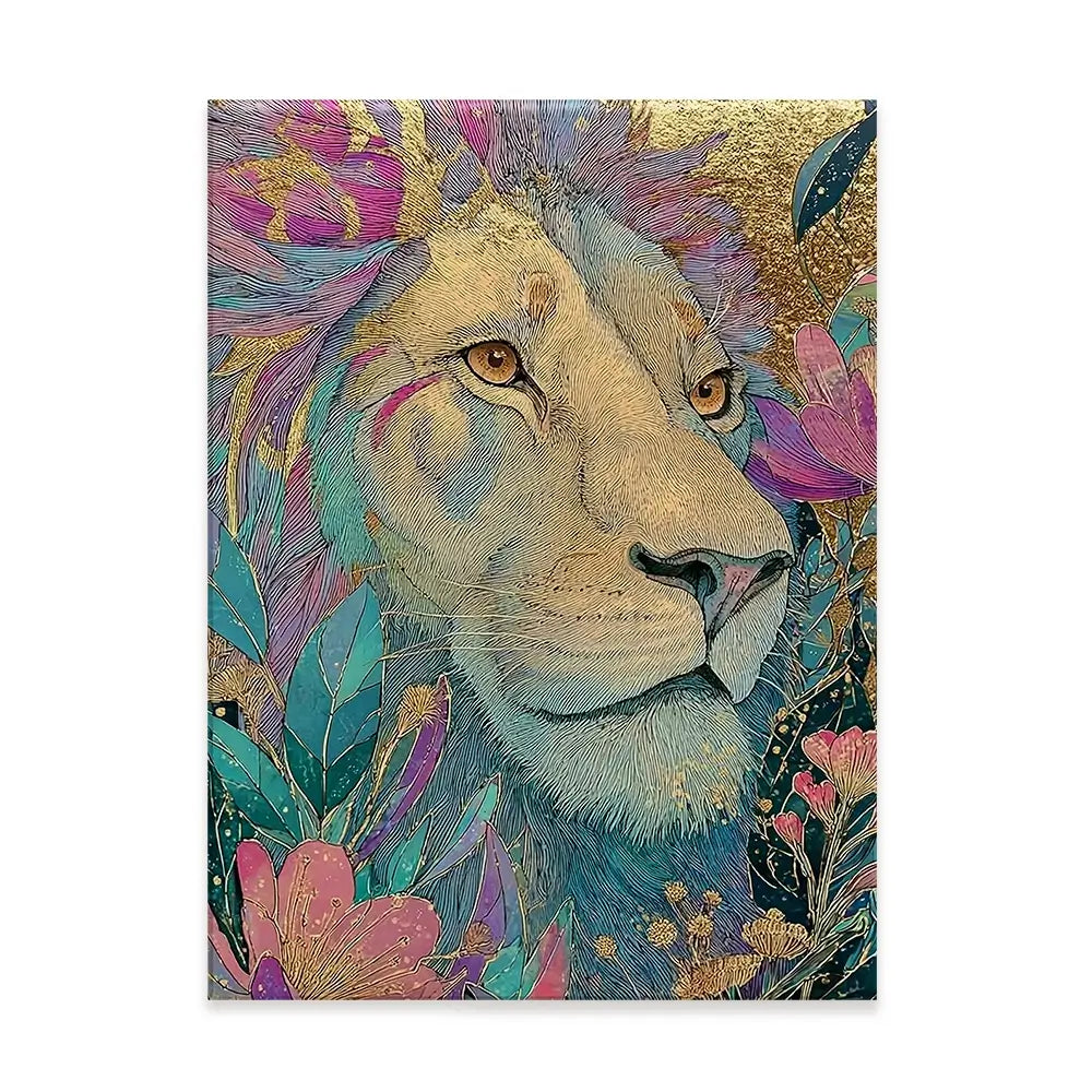 Celestial Lion Canvas Print Celestial Lion Canvas Print wall art product David Alexander Elder