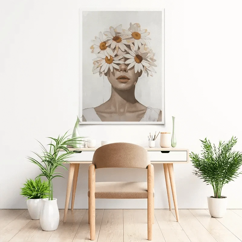 Chamomile Lady Art Print Chamomile Lady Art Print wall art product Svetlana Aleynikova