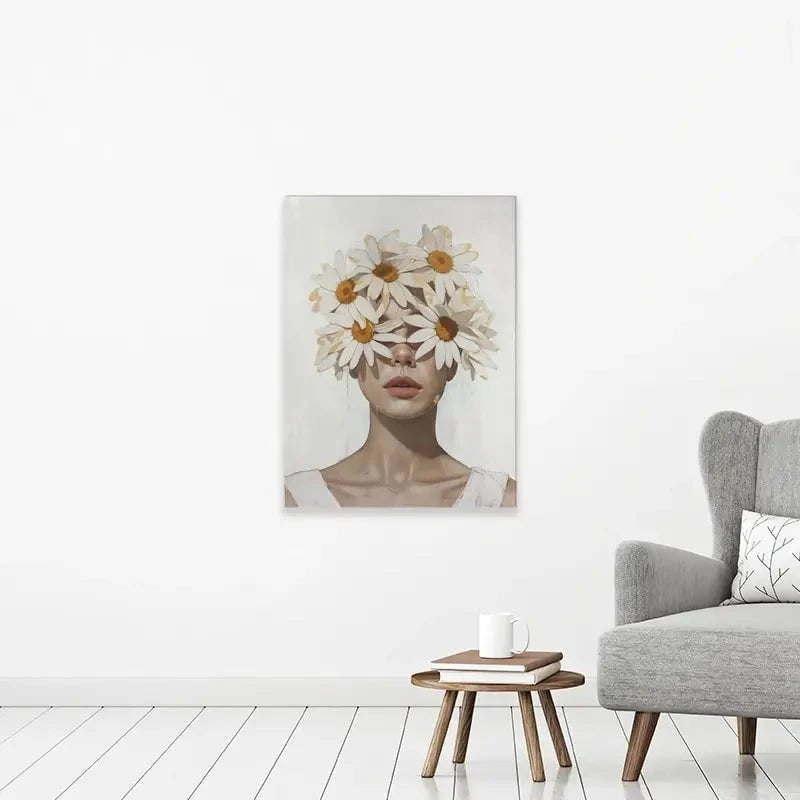 Chamomile Lady Canvas Print Chamomile Lady Canvas Print wall art product Svetlana Aleynikova
