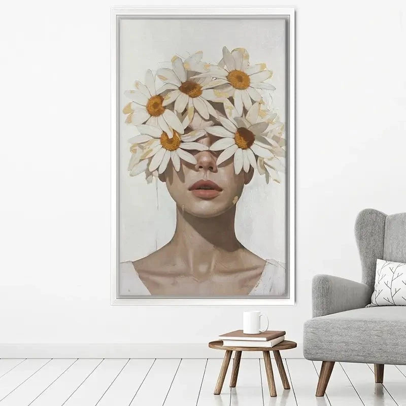 Chamomile Lady Canvas Print Chamomile Lady Canvas Print wall art product Svetlana Aleynikova