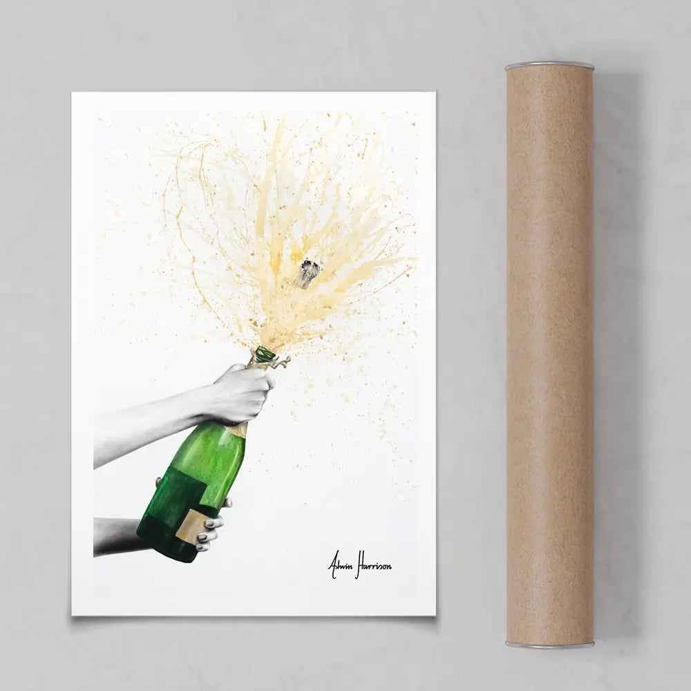 Champagne Celebration Art Print Champagne Celebration Art Print wall art product Ashvin Harrison