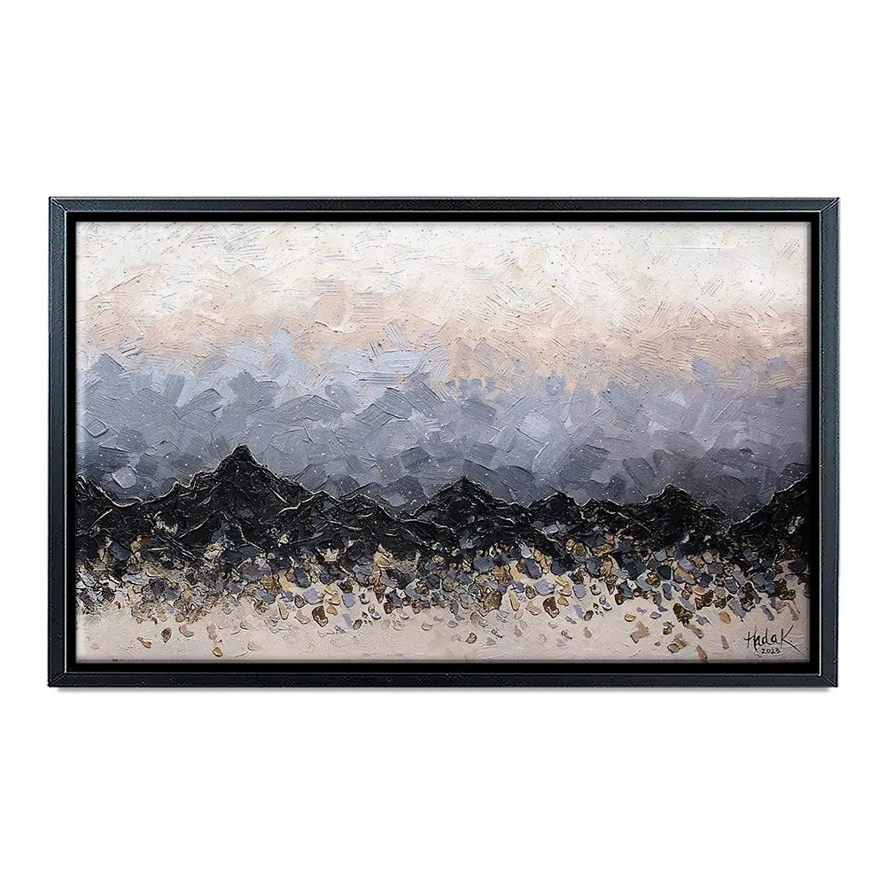 Champagne Peaks Canvas Print Champagne Peaks Canvas Print wall art product Nada Khatib