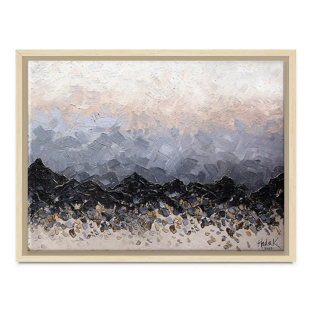Champagne Peaks Canvas Print Champagne Peaks Canvas Print wall art product Nada Khatib
