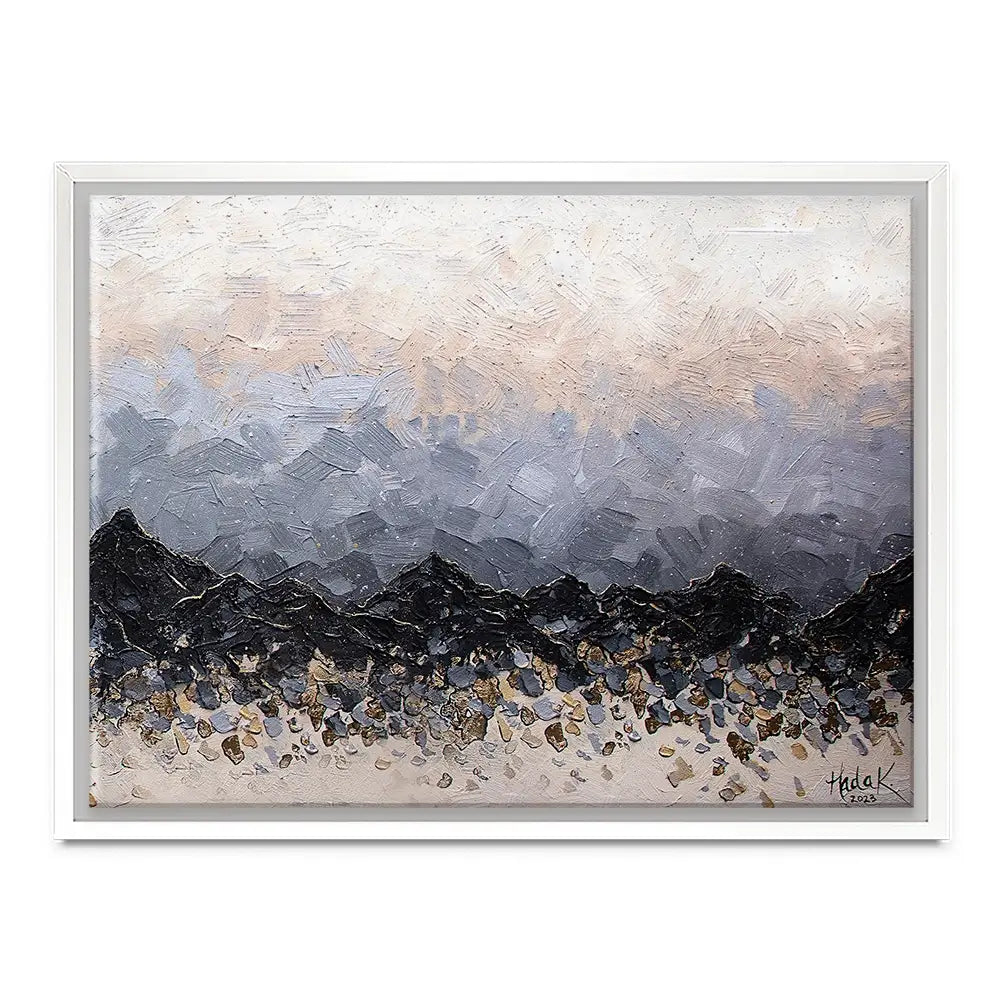 Champagne Peaks Canvas Print Champagne Peaks Canvas Print wall art product Nada Khatib